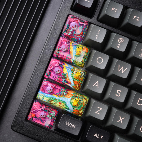 Pokémon Artisan Keycap Set