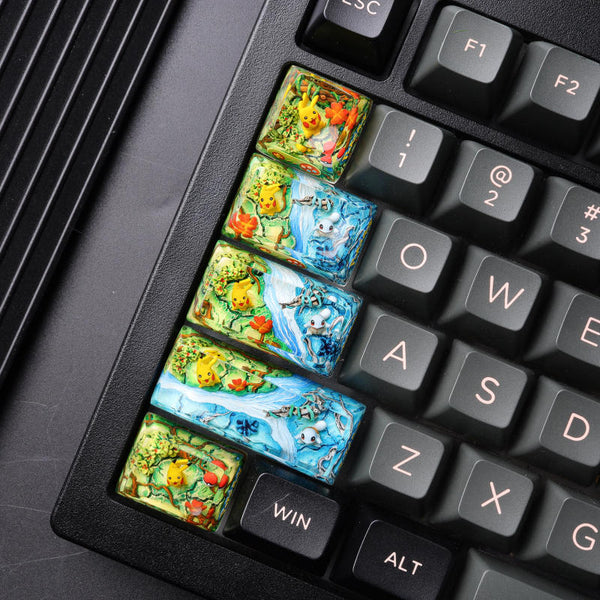 Pokémon Artisan Keycap Set