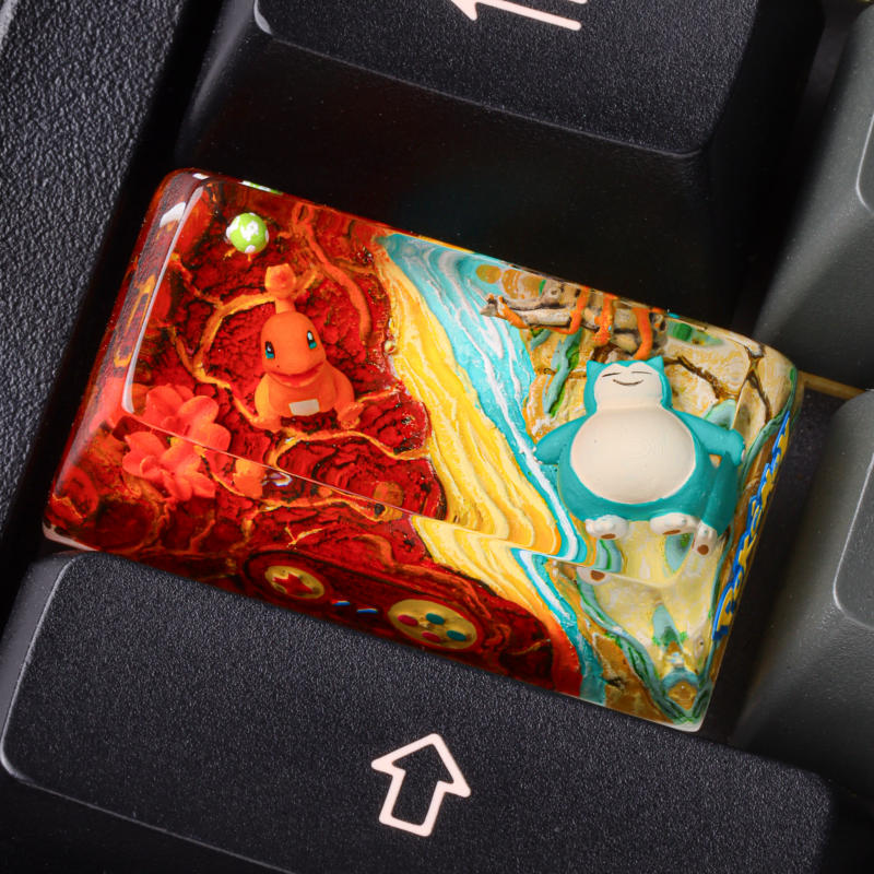 Pokémon Duo Artisan Caps Lock Keycap