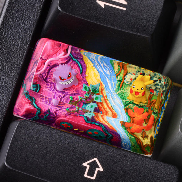 Pokémon Duo Artisan Caps Lock Keycap
