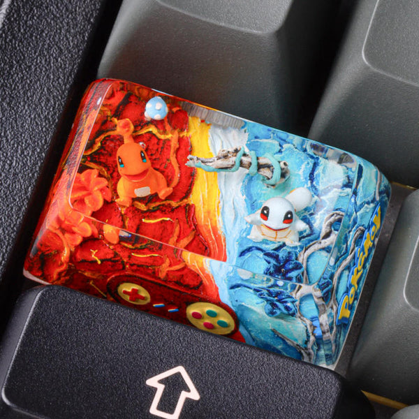 Pokémon Duo Artisan Tab Keycap