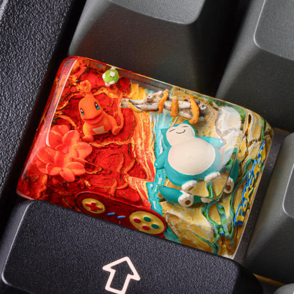 Pokémon Duo Artisan Tab Keycap