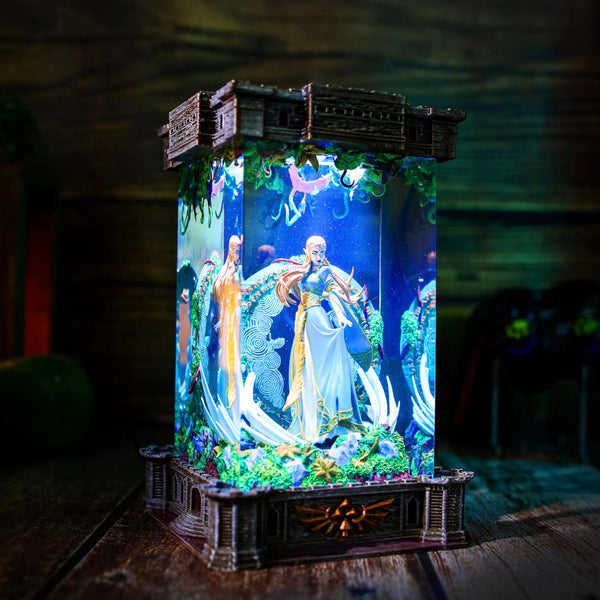Princess Zelda Breath of the Wild Diorama Lamp