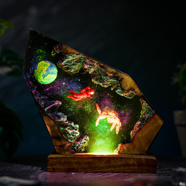 Project Hail Mary Grace and Rocky Lamp