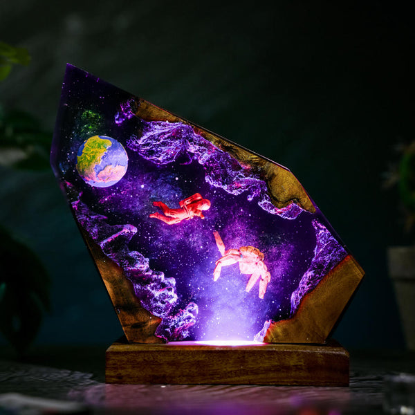 Project Hail Mary Grace and Rocky Lamp