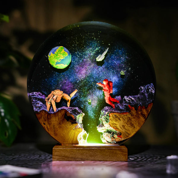 Project Hail Mary Grace and Rocky Lamp