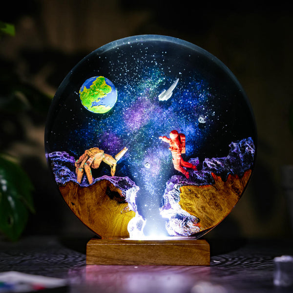 Project Hail Mary Grace and Rocky Lamp