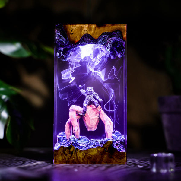 Project Hail Mary Grace and Rocky Lamp