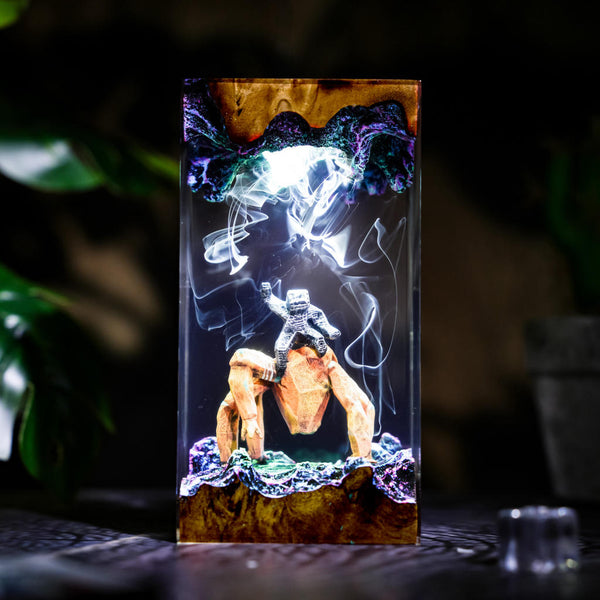 Project Hail Mary Grace and Rocky Lamp