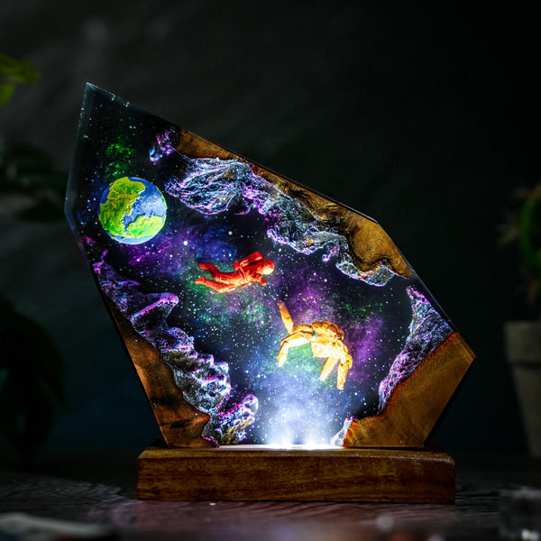 Project Hail Mary Grace and Rocky Lamp