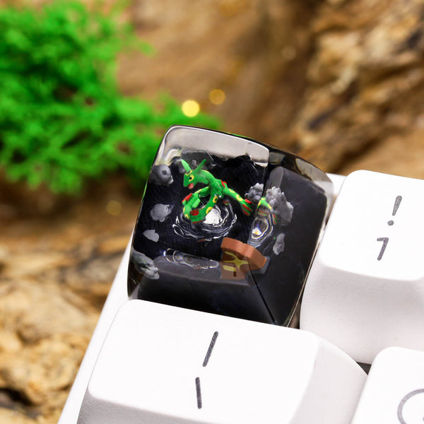 Rayquaza Artisan Keycap