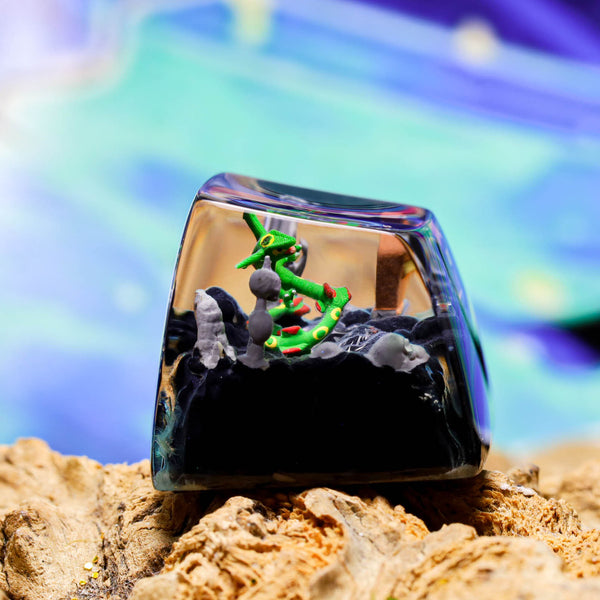 Rayquaza Artisan Keycap