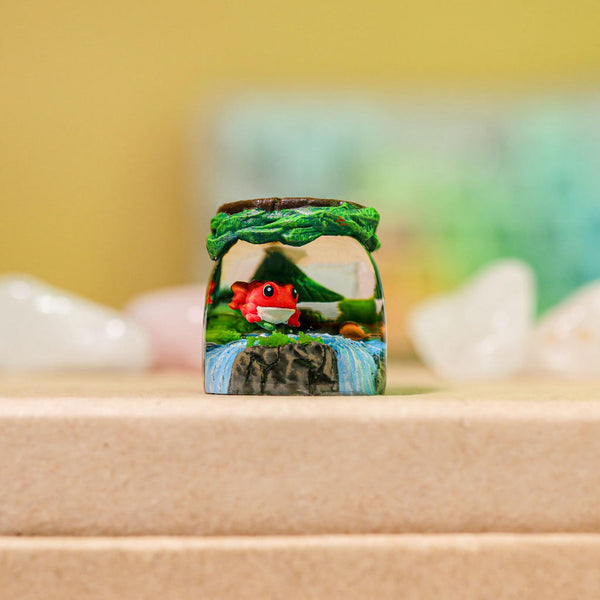 Red Toad Artisan Keycap Ver 2