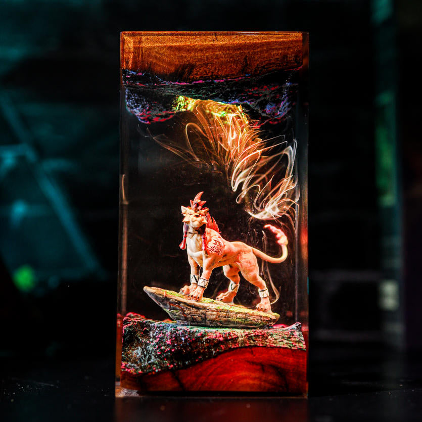 Red XIII Final Fantasy VII Lamp