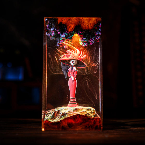 Rosie Hazbin Hotel Lamp
