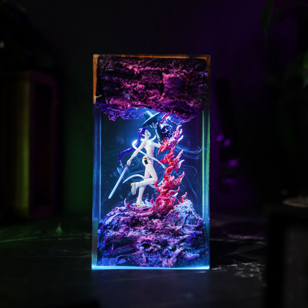Rumi x Jinu KPop Demon Hunters Lamp