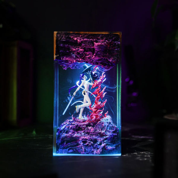 Rumi x Jinu KPop Demon Hunters Lamp