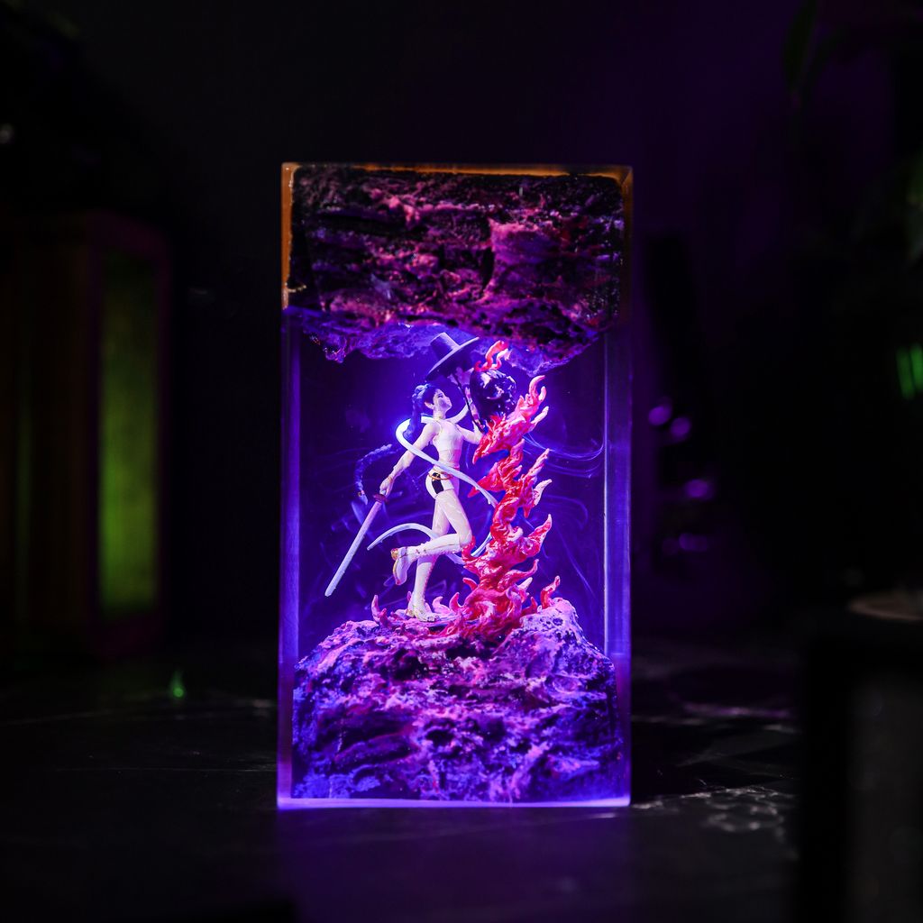 Rumi x Jinu KPop Demon Hunters Lamp