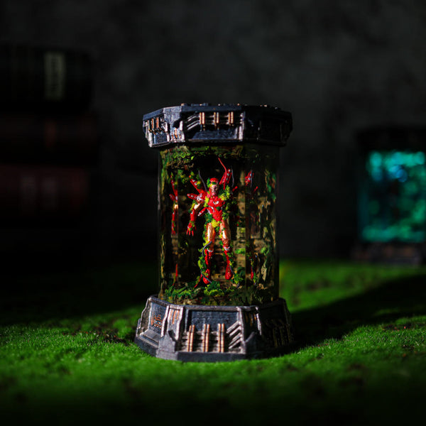 Rusted Iron Man Chamber Lamp