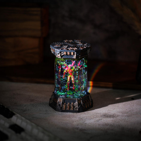 Rusted Iron Man Chamber Lamp