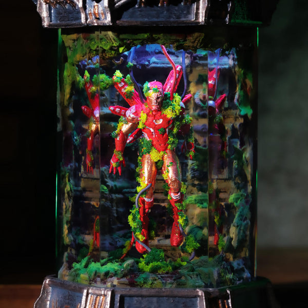 Rusted Iron Man Chamber Lamp