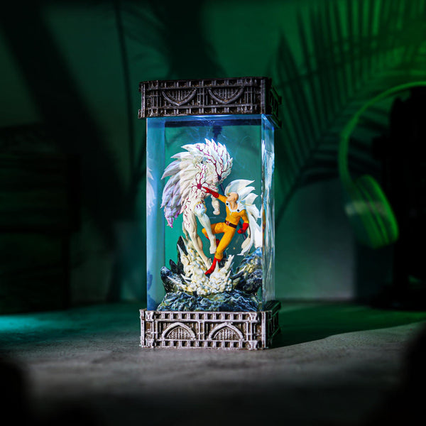 Saitama vs Boros One Punch Man Night Light