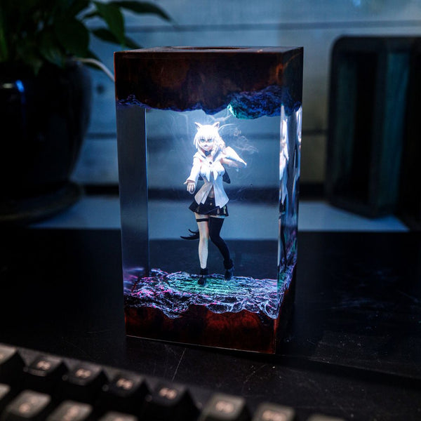 Shirakami Fubuki Hololive Night Light