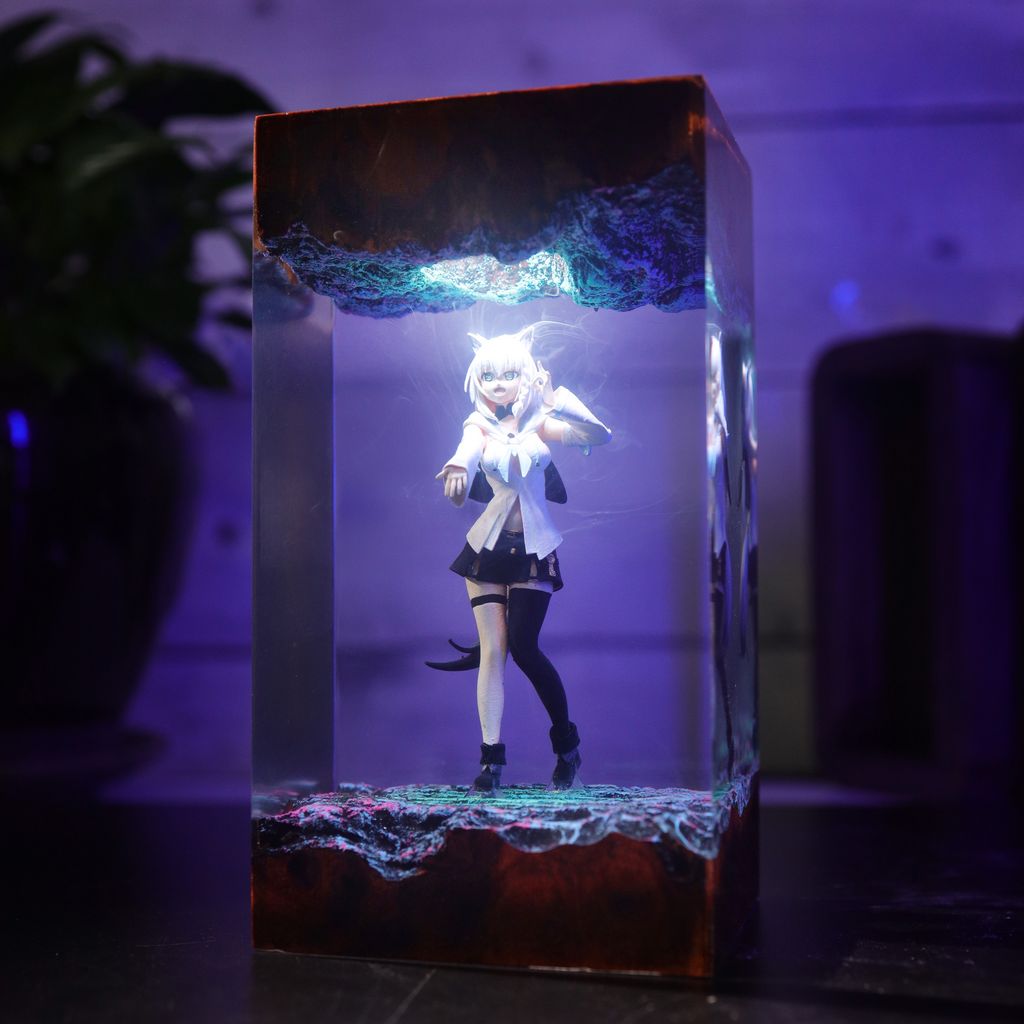 Shirakami Fubuki Hololive Lamp