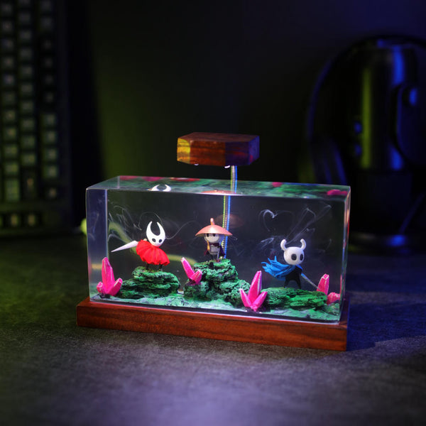 Silksong Knight Sherma Epoxy Lamp