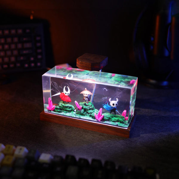 Silksong Knight Sherma Epoxy Lamp