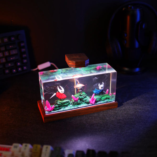 Silksong Knight Sherma Epoxy Lamp