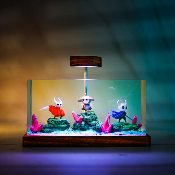 Silksong Knight Sherma Epoxy Lamp