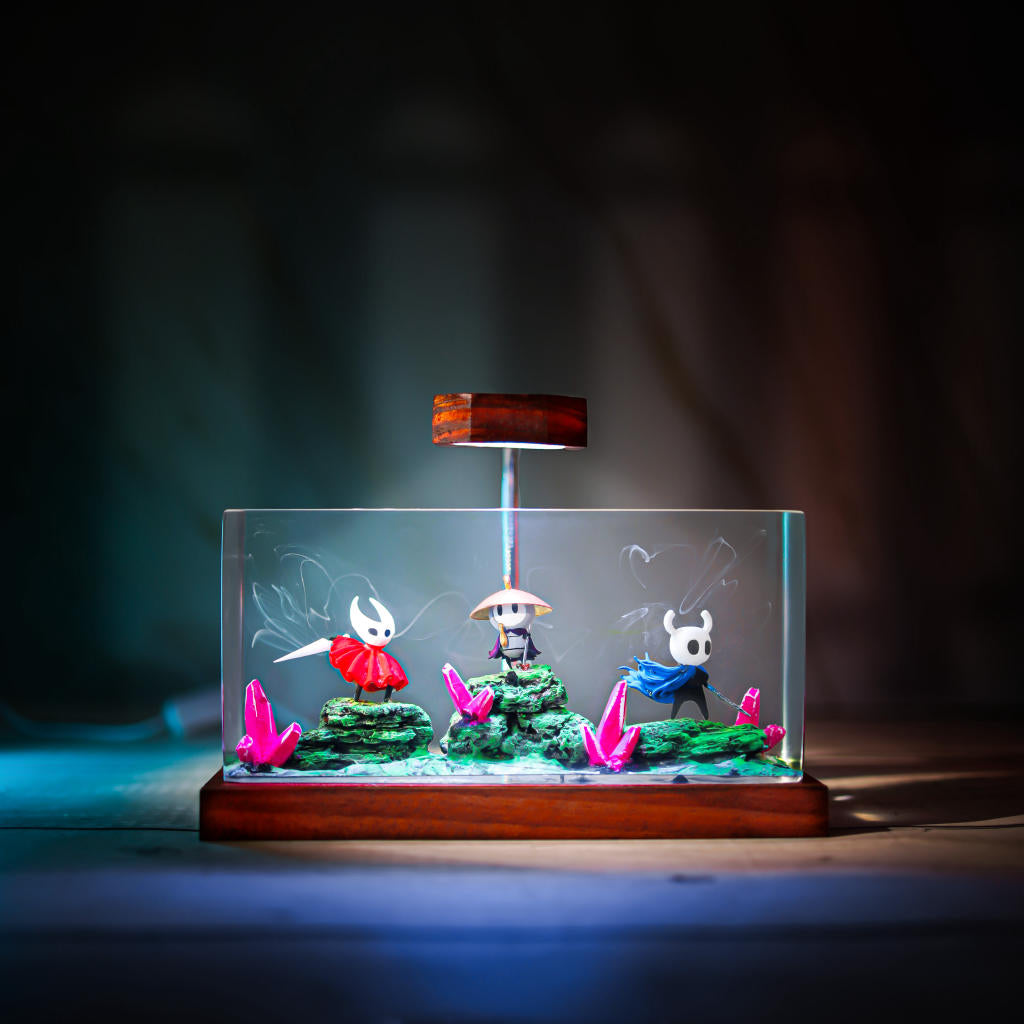 Silksong Knight Sherma Epoxy Lamp