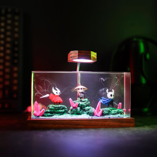 Silksong Knight Sherma Epoxy Lamp