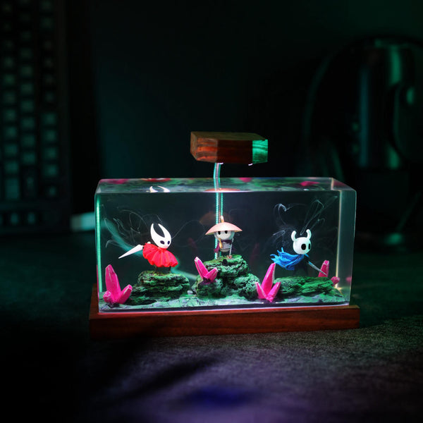 Silksong Knight Sherma Epoxy Lamp