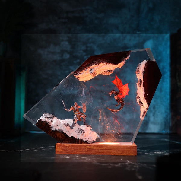 Skyrim Dragon Combat Lamp