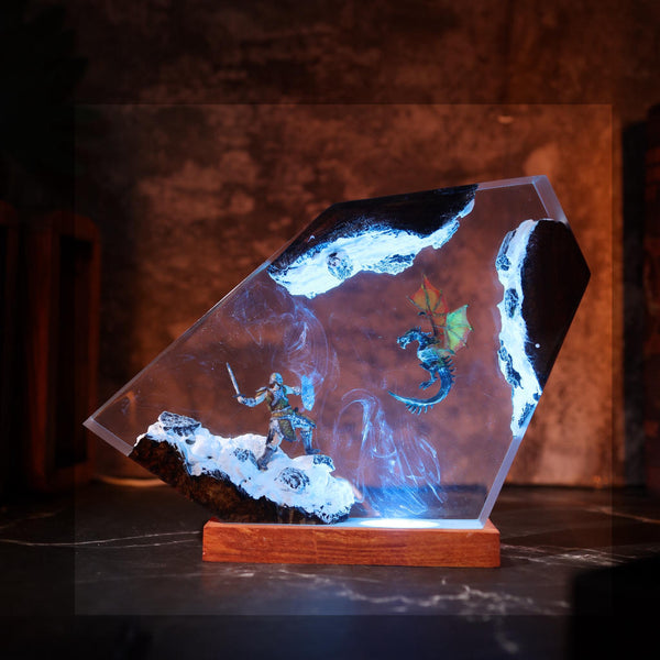 Skyrim Dragon Combat Lamp