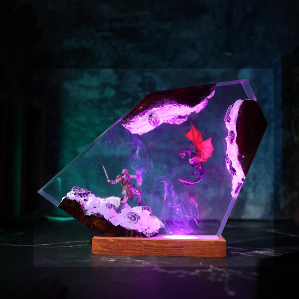 Skyrim Dragon Combat Lamp