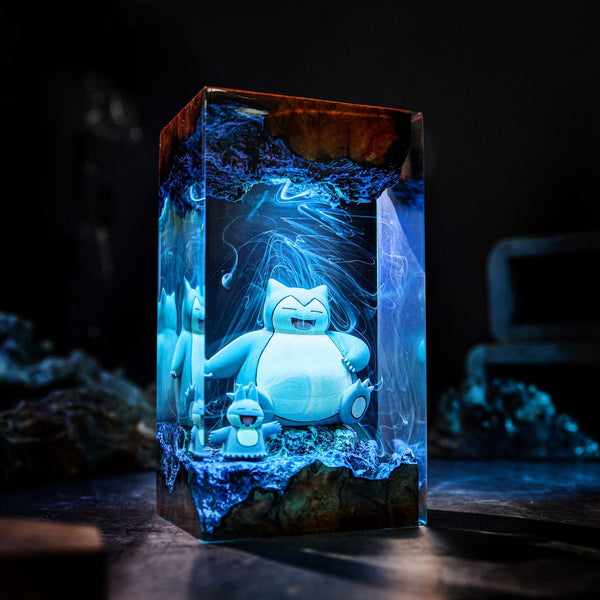 Snorlax and Munchlax Pokémon Night Light