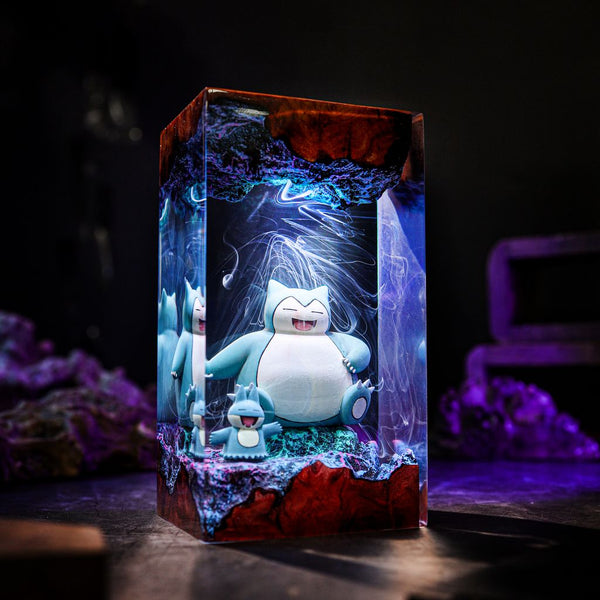 Pokémon Snorlax Munchlax LED Table Lamp