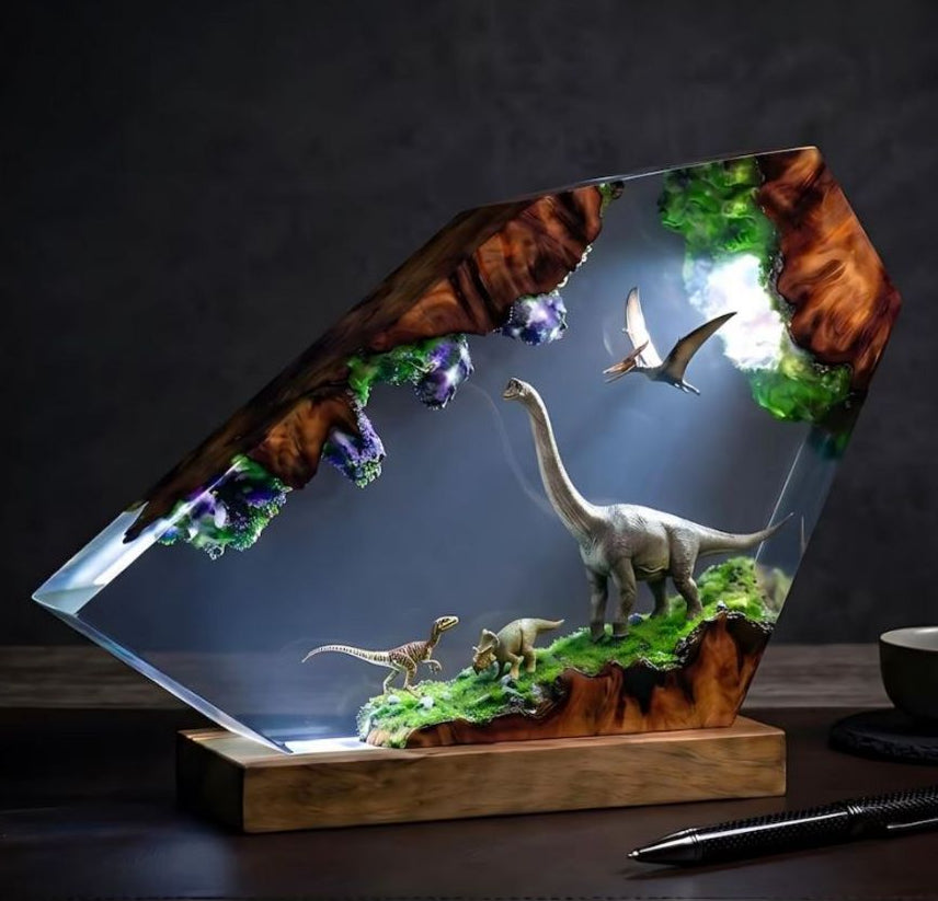 Herbivorous Dinosaurs Jurassic Lamp
