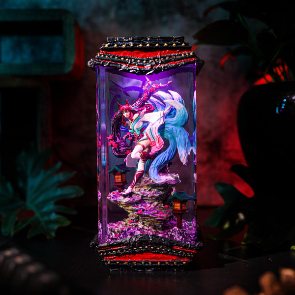 Spirit Blossom Ahri League of Legends Diorama Lamp
