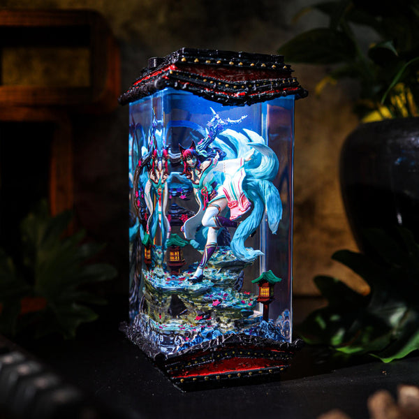 Spirit Blossom Ahri League of Legends Diorama Lamp