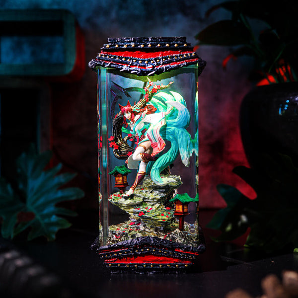 Spirit Blossom Ahri League of Legends Diorama Lamp