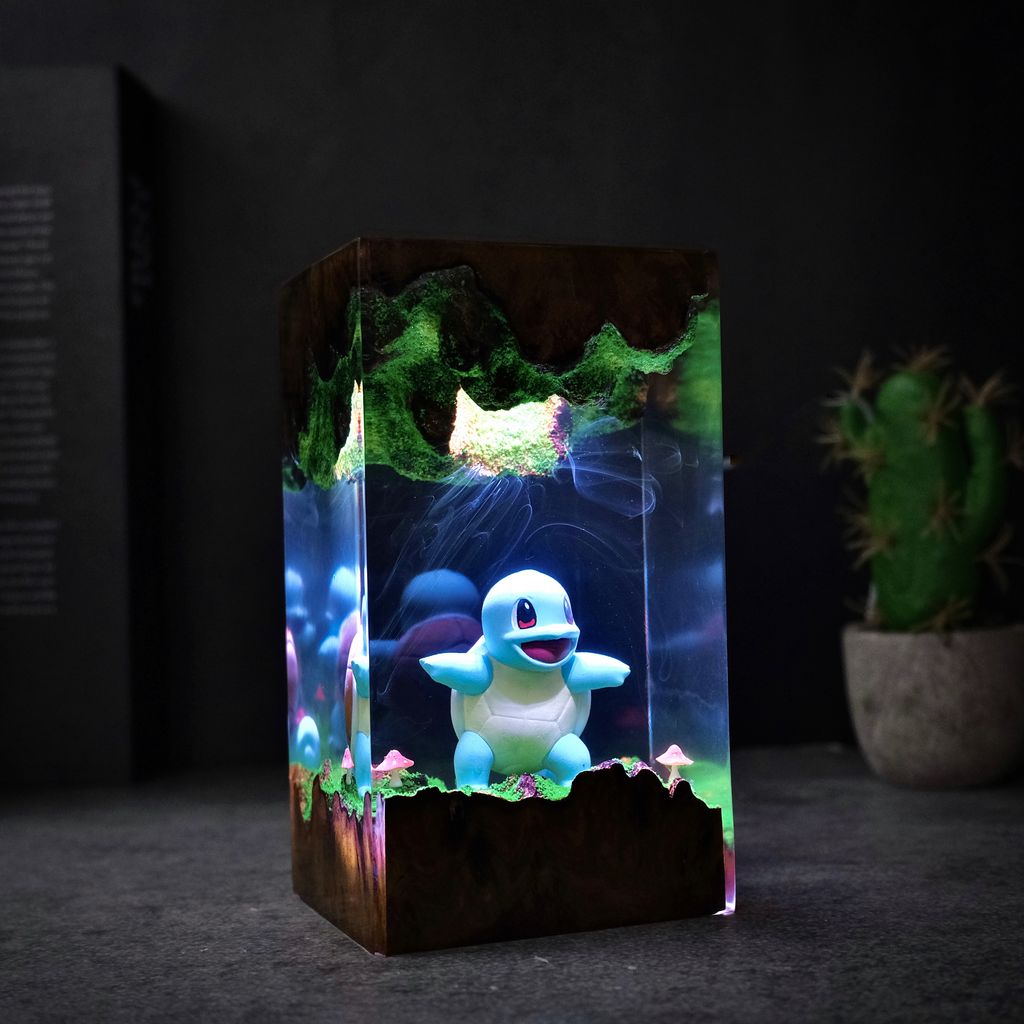 Squirtle Pokémon Night Light
