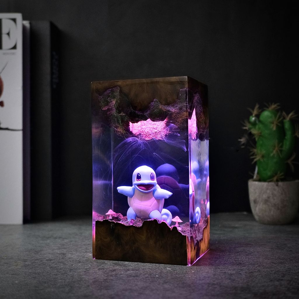 Squirtle Pokémon Night Light