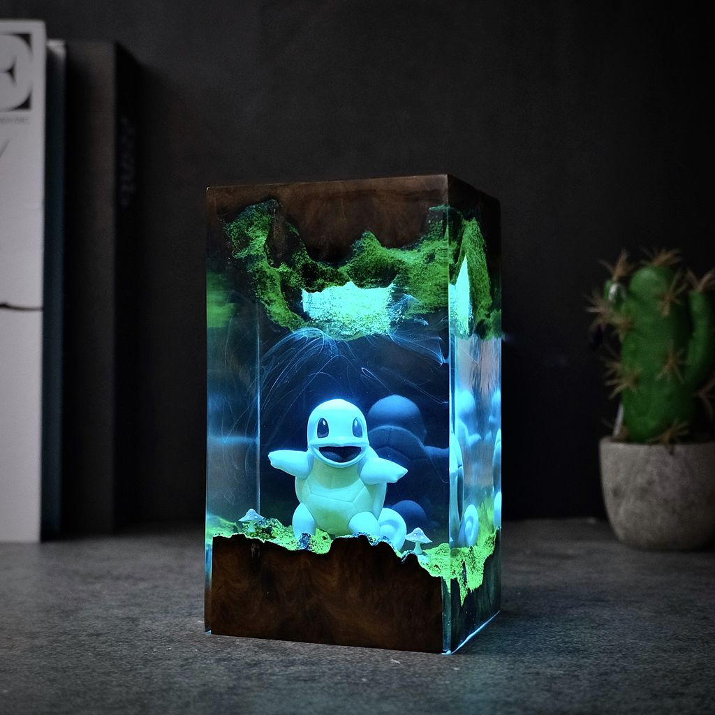 Squirtle Pokémon Night Light