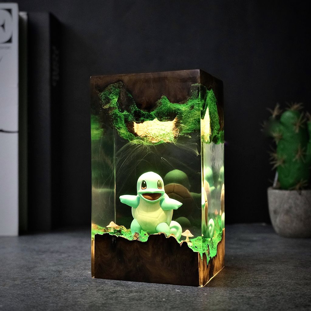 Squirtle Pokémon Night Light