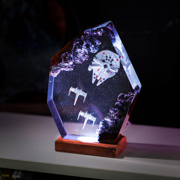 Star Wars Millennium Falcon X-Wing Lamp