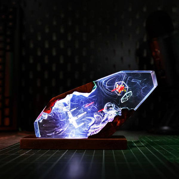Star Wars TIE Interceptor X-Wings Lamp